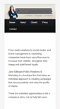 Mobile Screenshot of janegillespie.com
